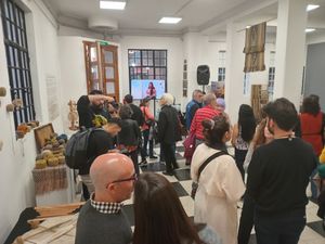 inauguracion de la muestra