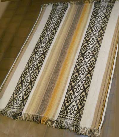 manta de lana - alfombra